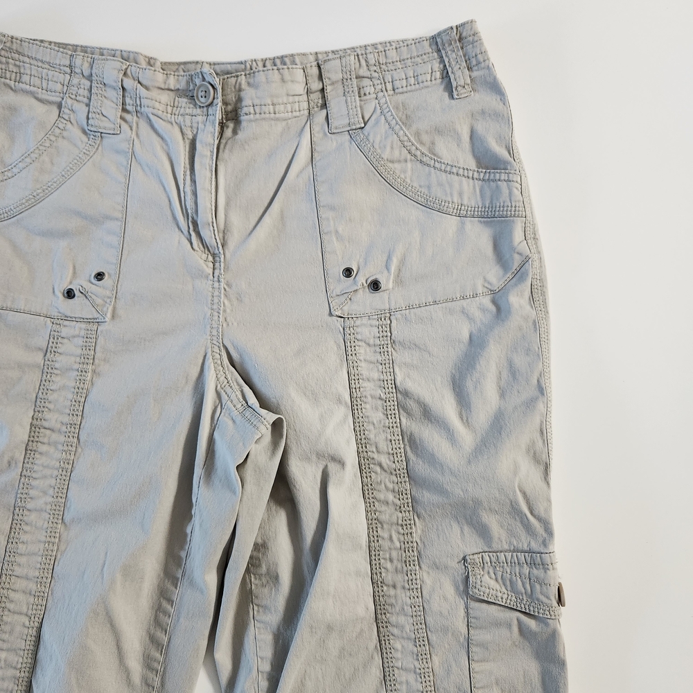 Style & Co. Y2K Women's Cargo Straight Leg Capris Size 14